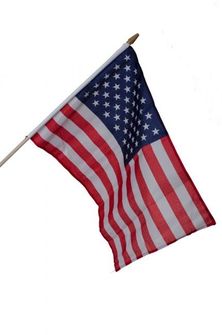 Прапор США 43см х 30см малий