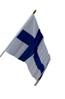 Прапор Фінляндської республіки 43см х 30см малий