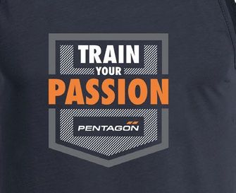 Pentagon Астір Тренуй свою пристрасть футболка, чорна