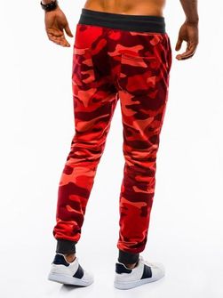 Ombre чоловічі камуфляжні штани P820, червоний камуфляж