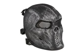 GFC airsoft тактична маска Skull, срібляста