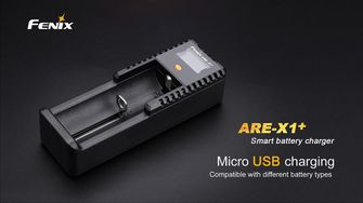 Fenix USB зарядний пристрій ARE-X1+, Li-ion NiMH