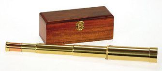 Геліос Адмірал монокуляр 10-30x30мм зум - коробка, золотий