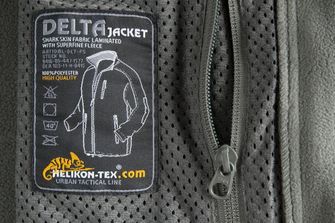 Helikon куртка Delta SoftShell Shark Skin чорна