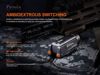 Акумуляторний збройовий ліхтар Fenix GL19R