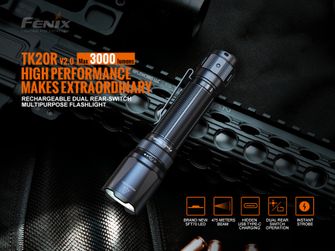 Тактичний акумуляторний ліхтар Fenix TK20R V2.0