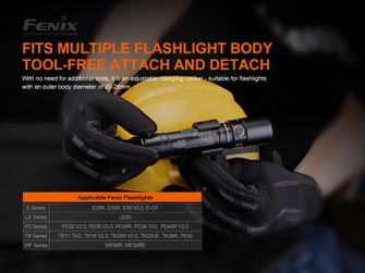 Ремінь Fenix ALD-05 для використання ліхтаря на шоломі