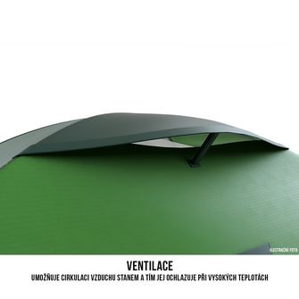 Намет Husky Tent Extreme Lite Brofur 4 зелений