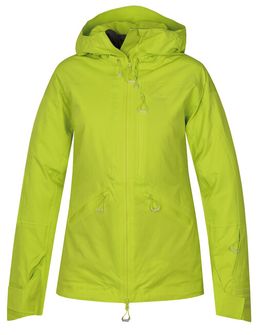 Жіноча лижна куртка Husky Gomez виразно зеленого кольору