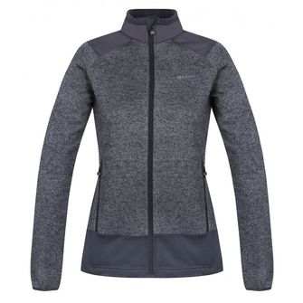 Жіночий флісовий светр на блискавці Husky Alan темно-сірий