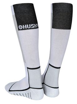 Шкарпетки Husky Snow-ski білі/чорні