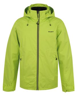 Чоловіча куртка Husky Nelory M яскраво-зеленого кольору