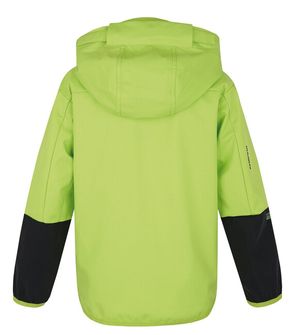 Дитяча куртка-софтшелл Husky Sonny K яскраво-зелена