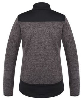 Жіночий флісовий светр на блискавці Husky Alan чорний