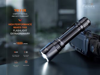 Акумуляторний світлодіодний ліхтар Fenix TK11R