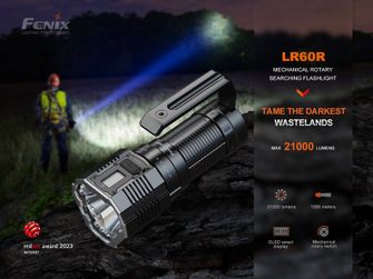 Акумуляторний світлодіодний ліхтар Fenix LR60R