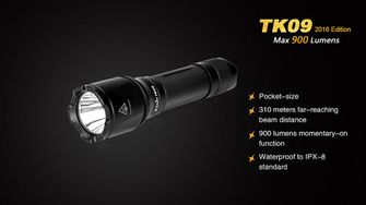 Fenix LED ліхтарик TK09 XP-L, 900 люменів