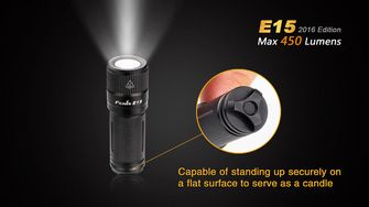 Fenix LED фонарик E15 XP-G2, 450 люменів