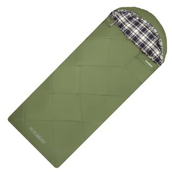 Husky Дитячий спальний мішок з покривалом Galy -5°C зелений