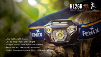 Зарядний фонарик Fenix HL26R