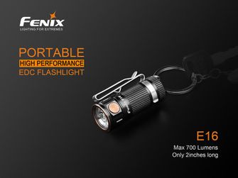 Батарейка Fenix E16, 700 люменів