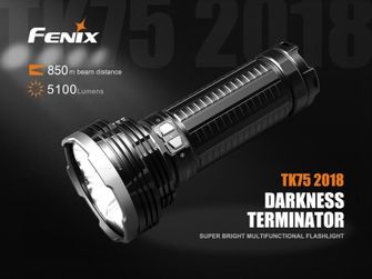 Батарейка Fenix TK75 4xCree XHP35 HI, 5100 люменів