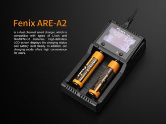 Зарядний пристрій Fenix ARE-A2 (Li-ion, NiMH)