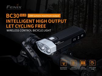 Fenix зарядне велосипедне світло Fenix BC30 V2.0