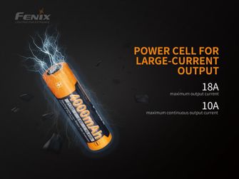 Акумуляторна батарея Fenix 21700 4000 mAh Li-Ion