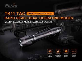 Fenix тактична LED ліхтар TK11 TAC