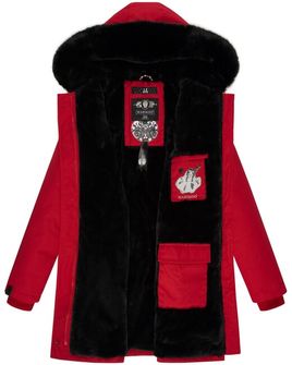 Жіноча зимова куртка Marikoo KARAMBAA, червона