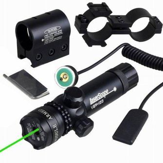 Збройні сили лазерний прицільний пристрій на зброю 5 мВт зелений