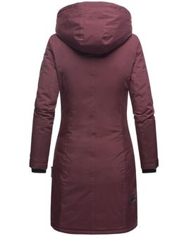 Жіноче зимове пальто Navahoo LETIZIAA з капюшоном, бордове