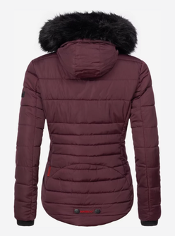 Жіноча зимова куртка Marikoo LOTUSBLUTE, винна