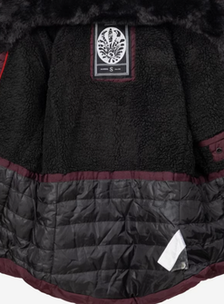 Жіноча зимова куртка Marikoo LOTUSBLUTE, винна