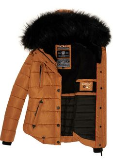 Жіноча зимова куртка Marikoo LOTUSBLUTE, іржава кориця