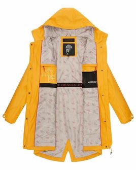 Жіноча водонепроникна куртка Marikoo DANCING UMBRELLA, бурштиново-жовта