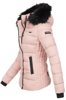 Marikoo Unique Жіноча зимова куртка з капюшоном, рожева