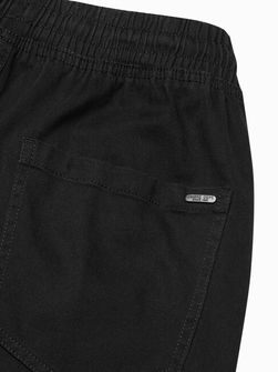 Чоловічі штани карго Ombre Jogger V18 P886, чорні