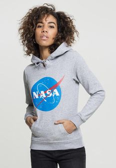 NASA інсигнія жіноча кофта з капюшоном, сіра