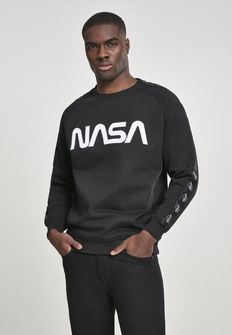 NASA Wormlogo Rocket чоловіча кофта, чорна