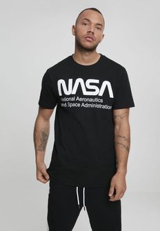 Футболка чоловіча NASA з логотипом Worm, чорна.