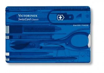 Багатофункціональна картка Victorinox SwissCard 10in1 синя