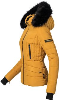 Жіноча зимова куртка Navahoo Adele з капюшоном, жовта