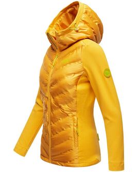 Navahoo NIMM MICH MIT жіноча зовнішня куртка для активного відпочинку, жовта