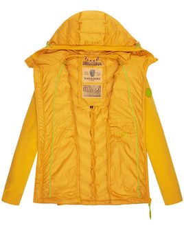 Navahoo NIMM MICH MIT жіноча зовнішня куртка для активного відпочинку, жовта