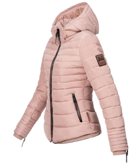 Жіноча зимова куртка Marikoo Amber з капюшоном, рожевий
