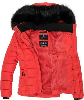 Navahoo Miamor жіноча зимова куртка з капюшоном, червона