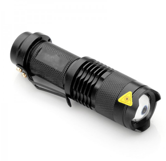 LED UV військова акумуляторна лампа зі збільшенням, 10см