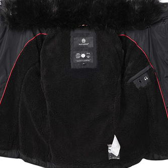 Жіноча зимова куртка Navahoo Yuki2, чорна